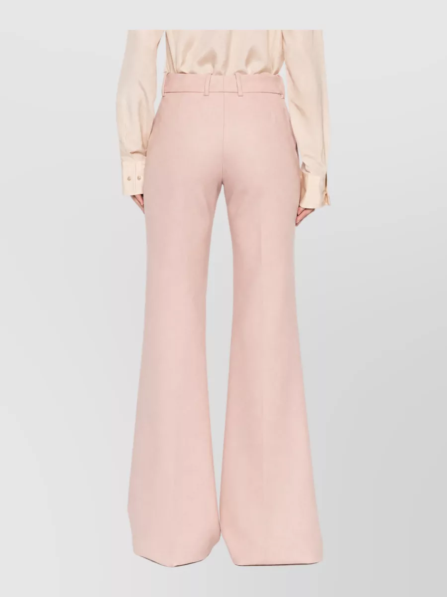Ermanno Scervino Virgin Wool Flared Trousers