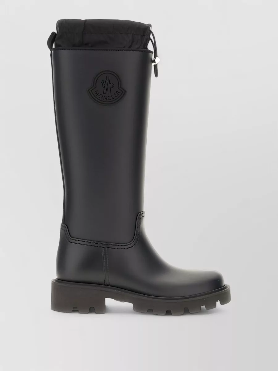 Moncler Pvc knee-high rain boots