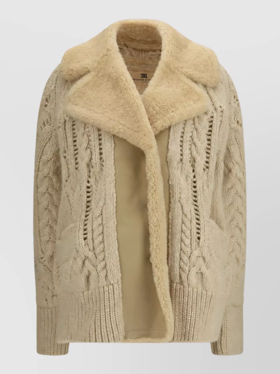 Ermanno Scervino faux fur coat