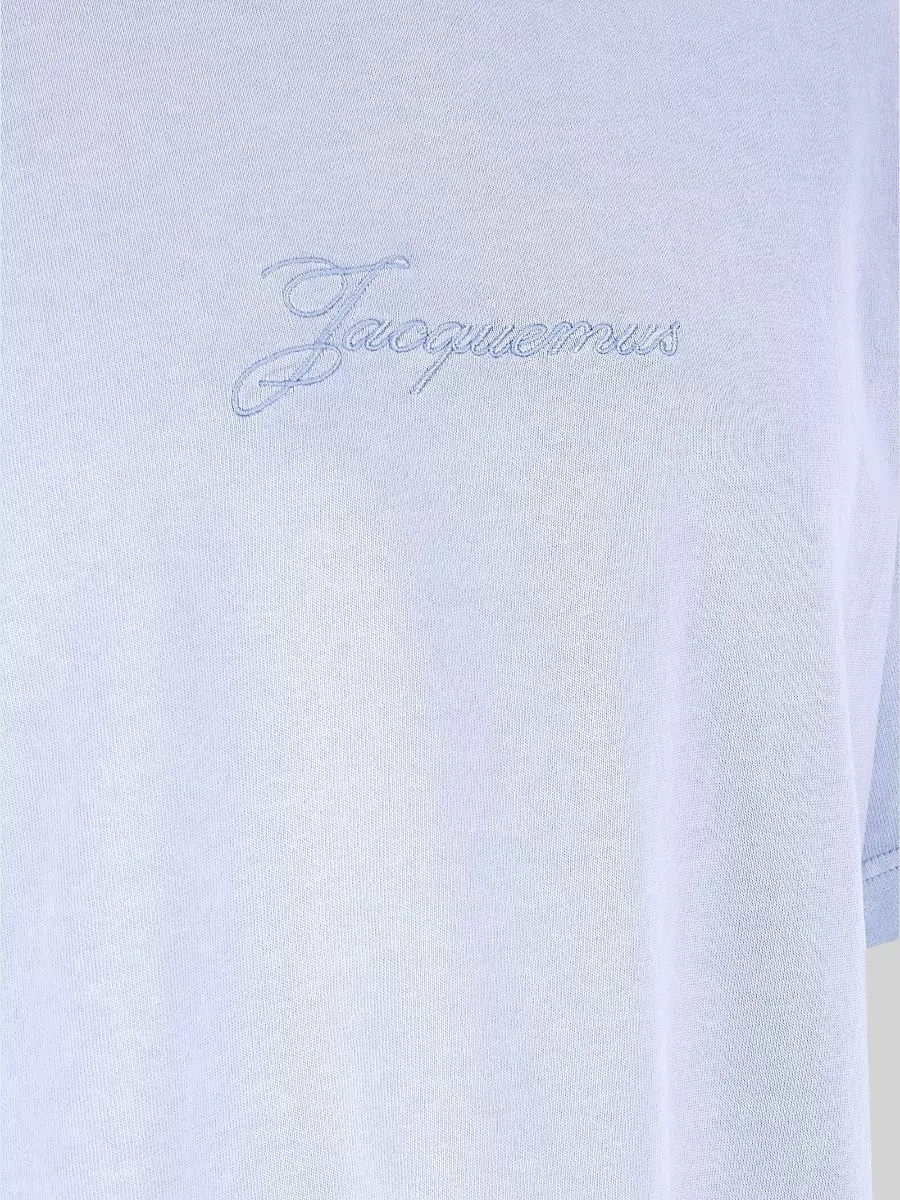 Jacquemus Pigmento Logo Short Sleeve Crew Neck T-Shirt