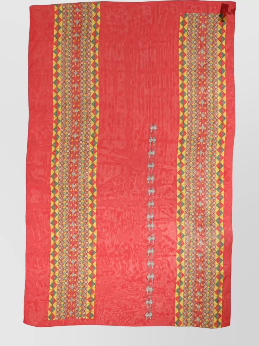 Dolce&Gabbana silk geometric-print scarf