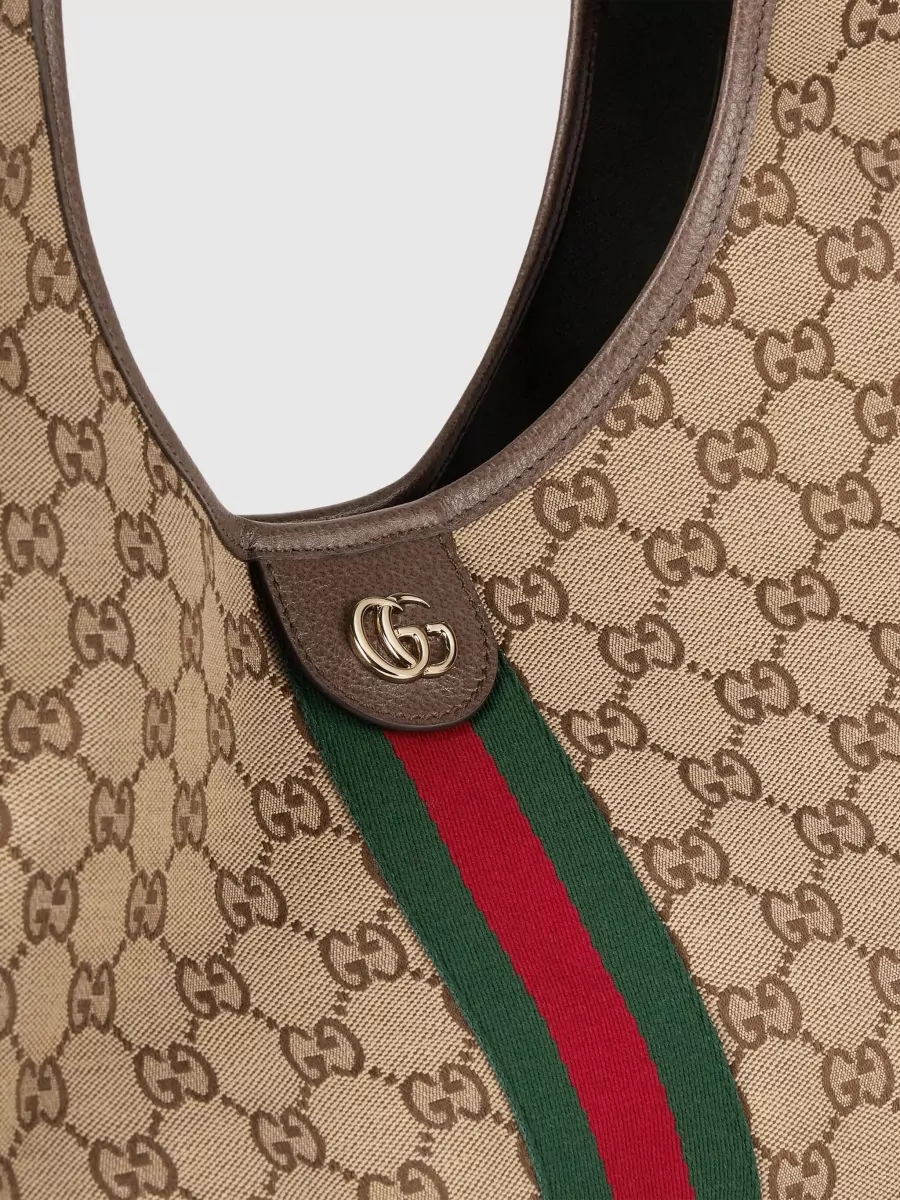 Gucci Giglio Large Fabric Tote Bag