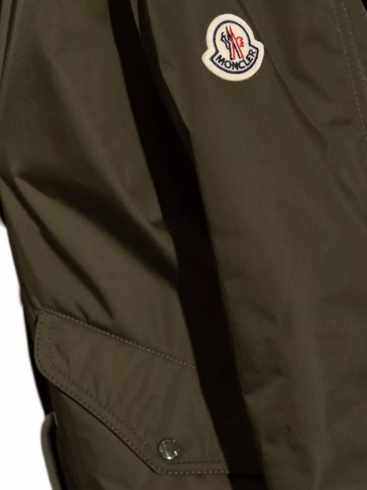 Moncler Short Hooded Parka Pockets