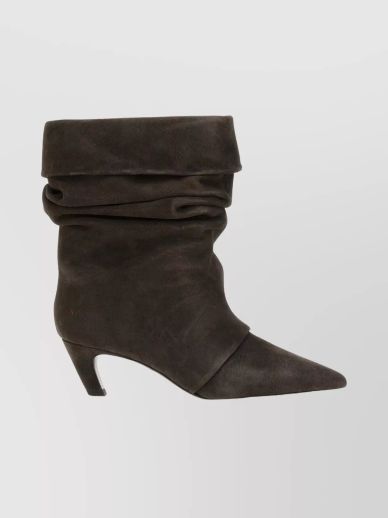 Ash Slouchy Mid-Heel Pointed Toe Boots