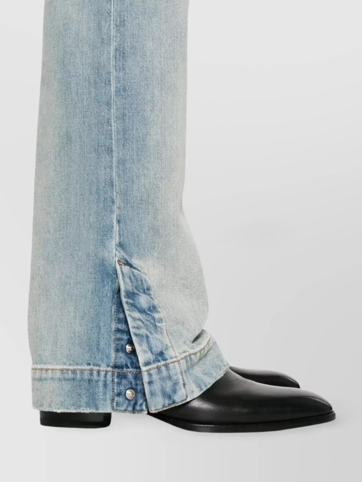 Amiri Straight Leg Faded Flare Jean