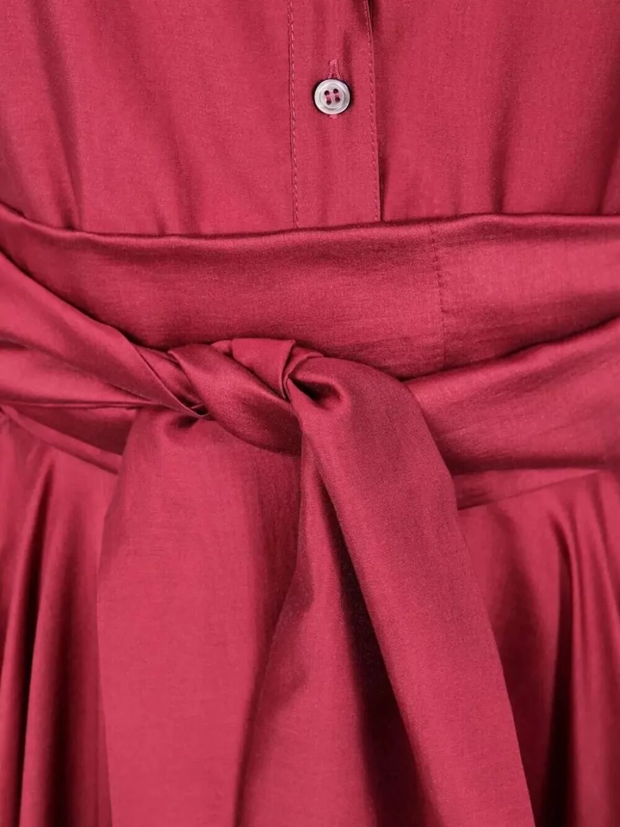 Drhope Round Neck Midi Dress