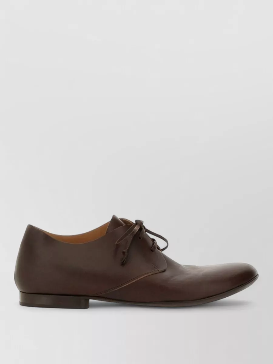 Uma Wang Leather Derby Lace-Up Shoes