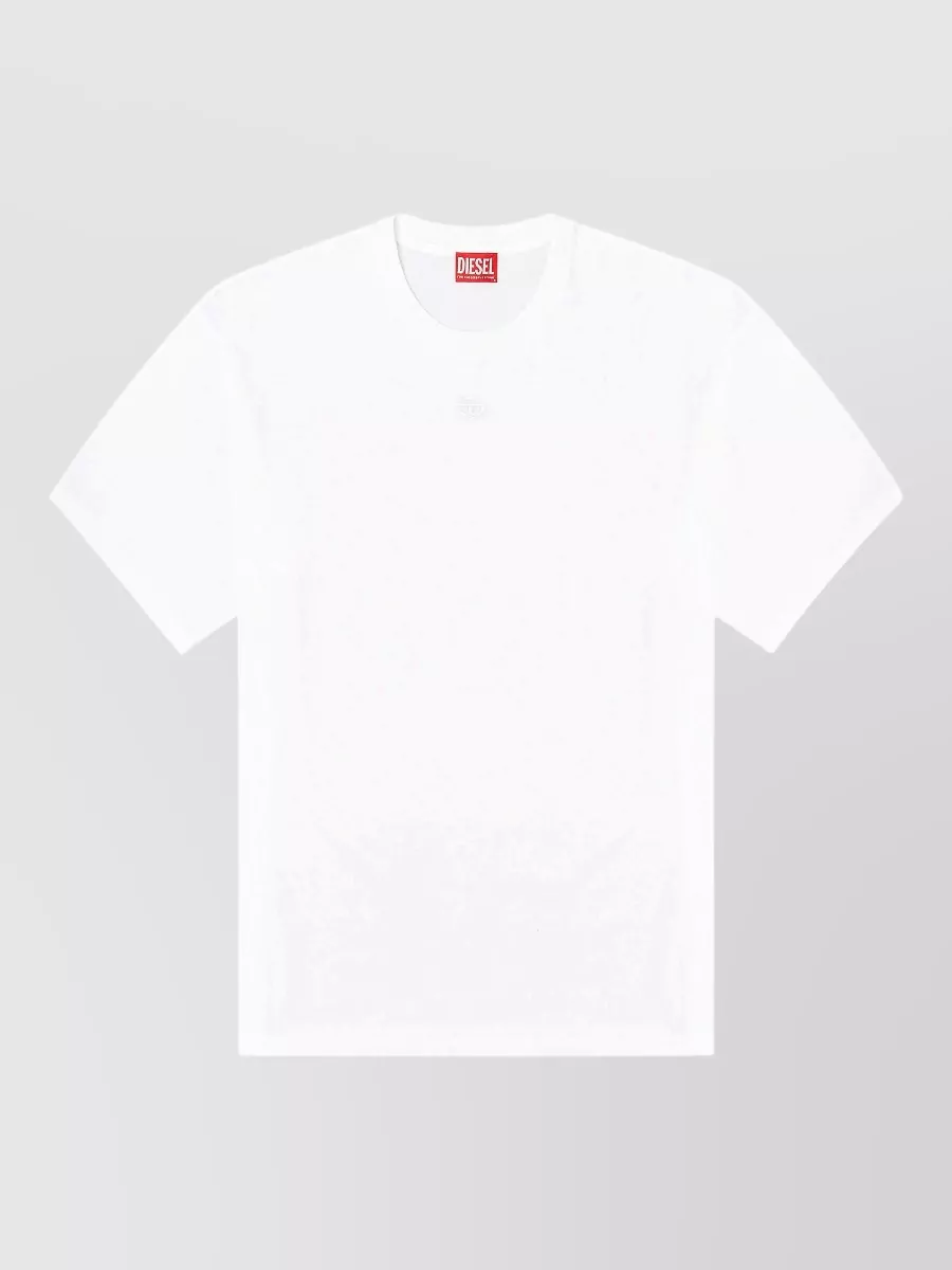 Diesel cotton relaxed-fit crew-neck short-sleeve t-shirt