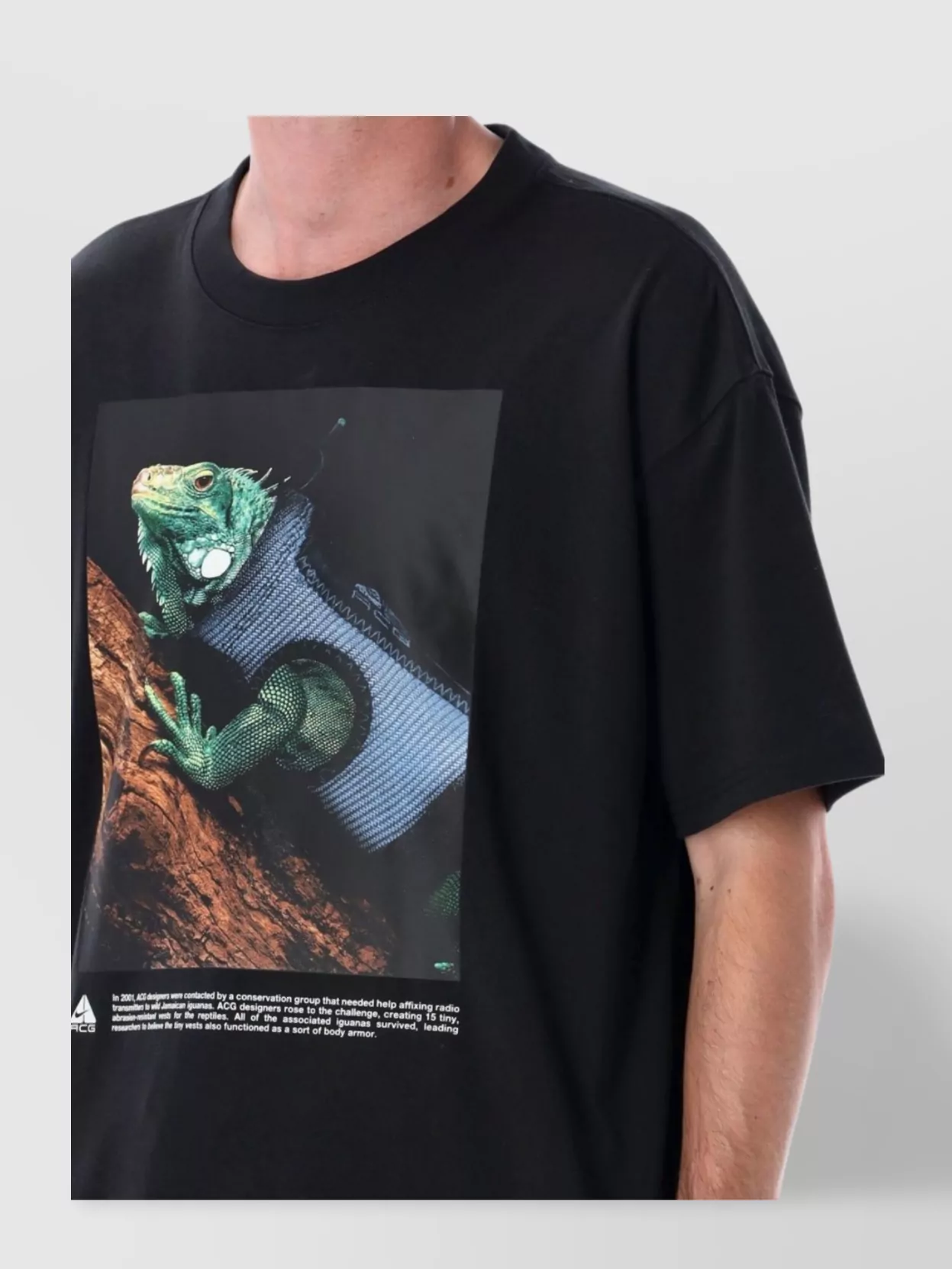 Nike Acg Graphic Print Crew Neck T-Shirt