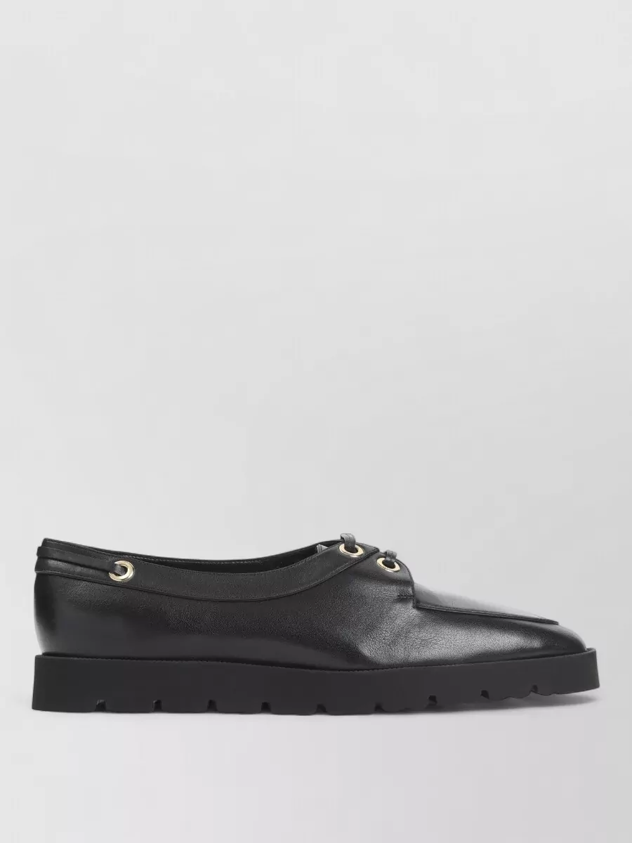Celine Leather chunky loafers