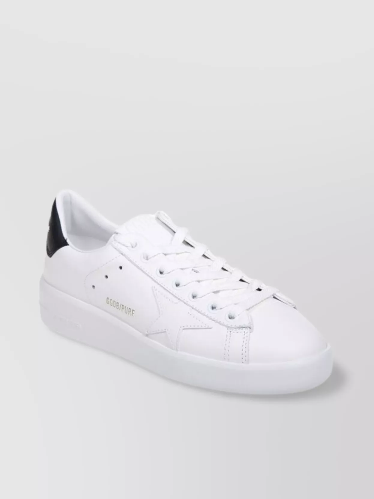 Golden Goose Star Perforated Leather Detail Tab