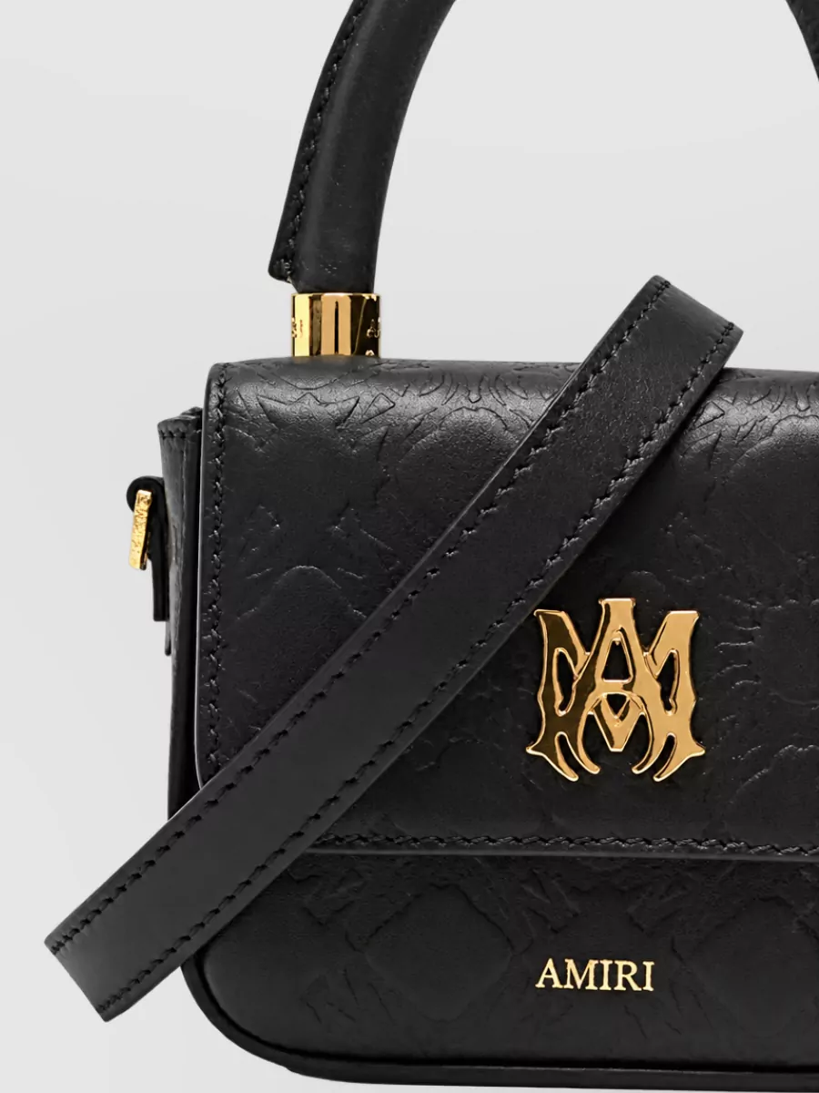 Amiri Leather Nano Shoulder Bag
