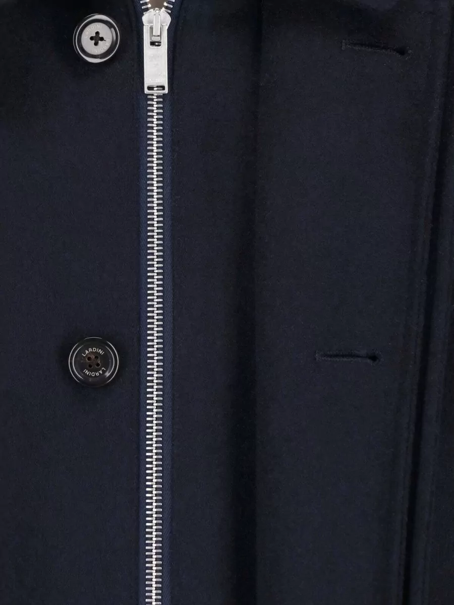 Lardini Single-Breasted Coat