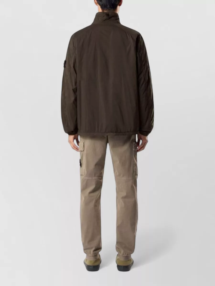 Stone Island Cotton Cargo Trousers