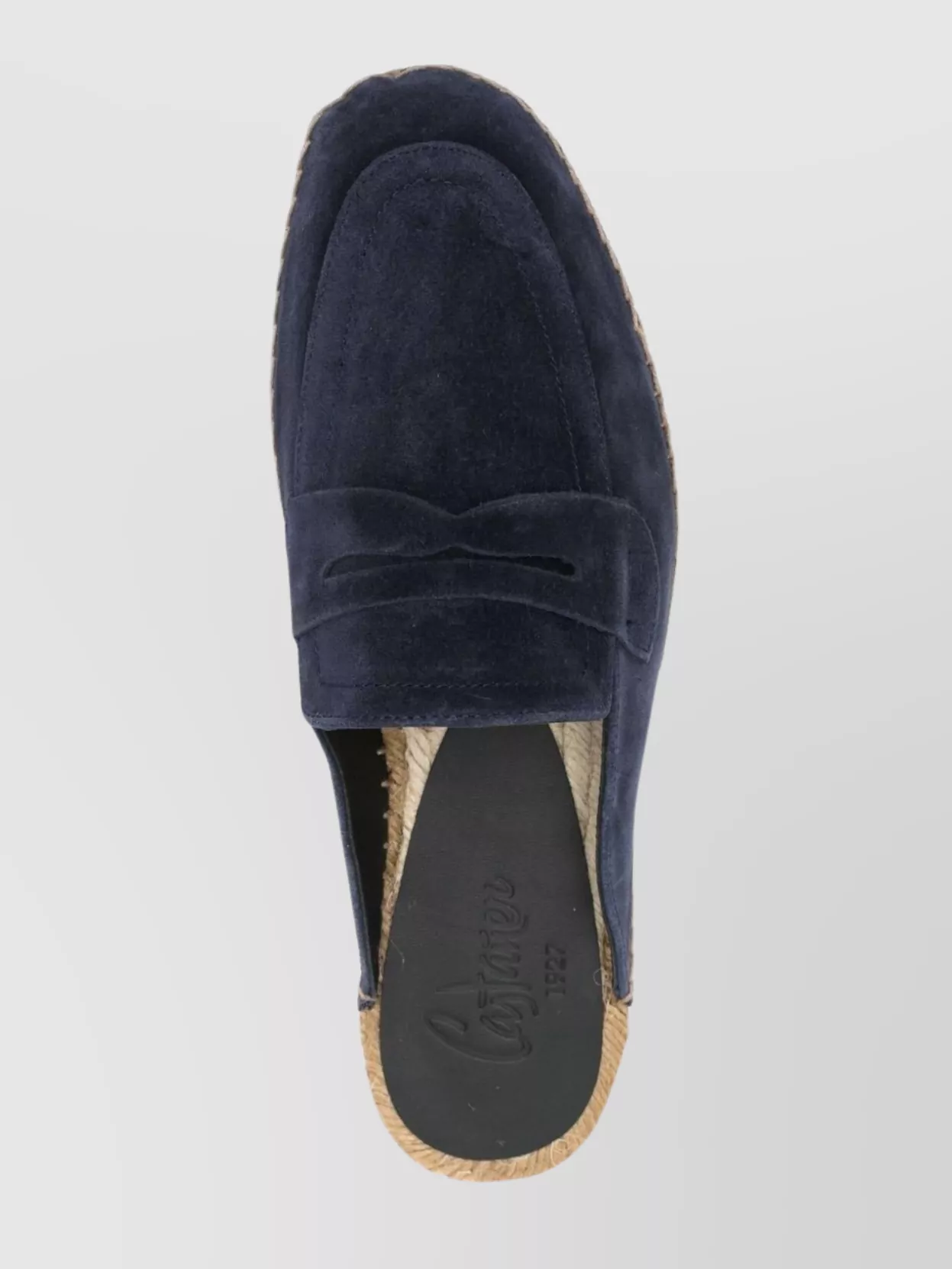 Castaner Suede Leather Slippers Espadrille Sole