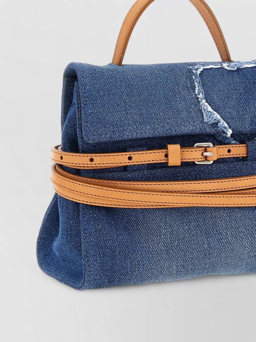 Moschino Denim Shoulder Bag