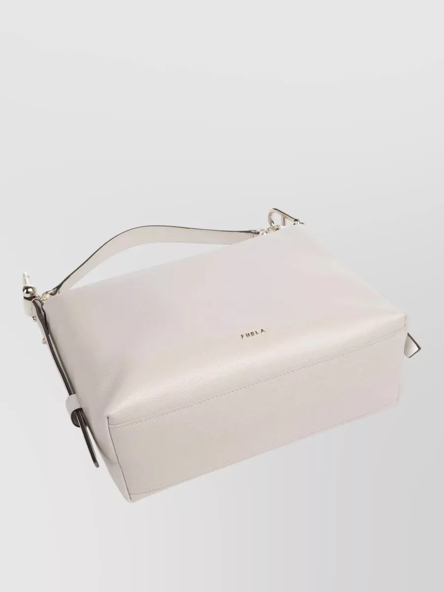 Furla Tonie Medium Leather Shoulder Bag