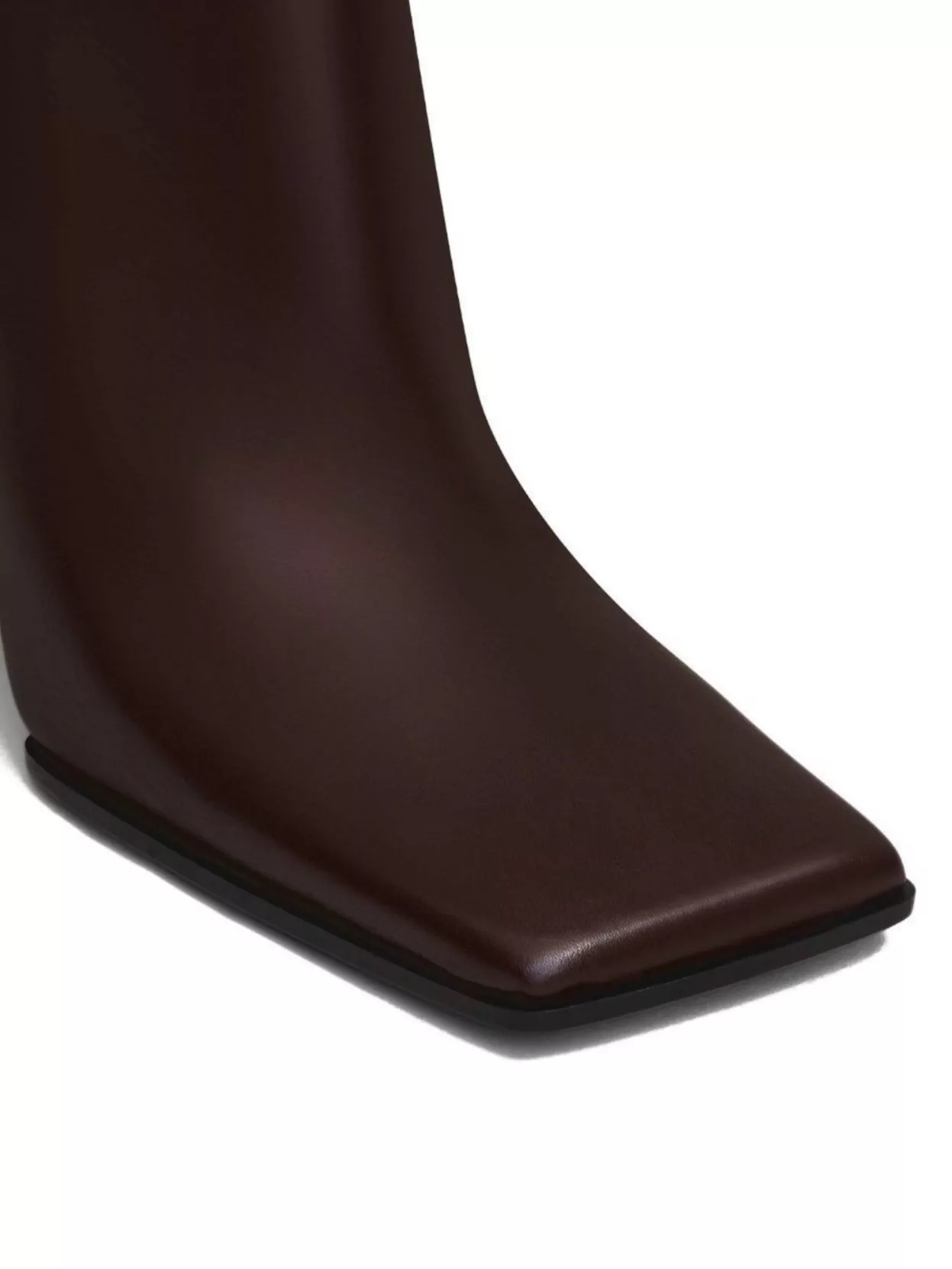 Alaïa Square Toe Ankle Length Boots