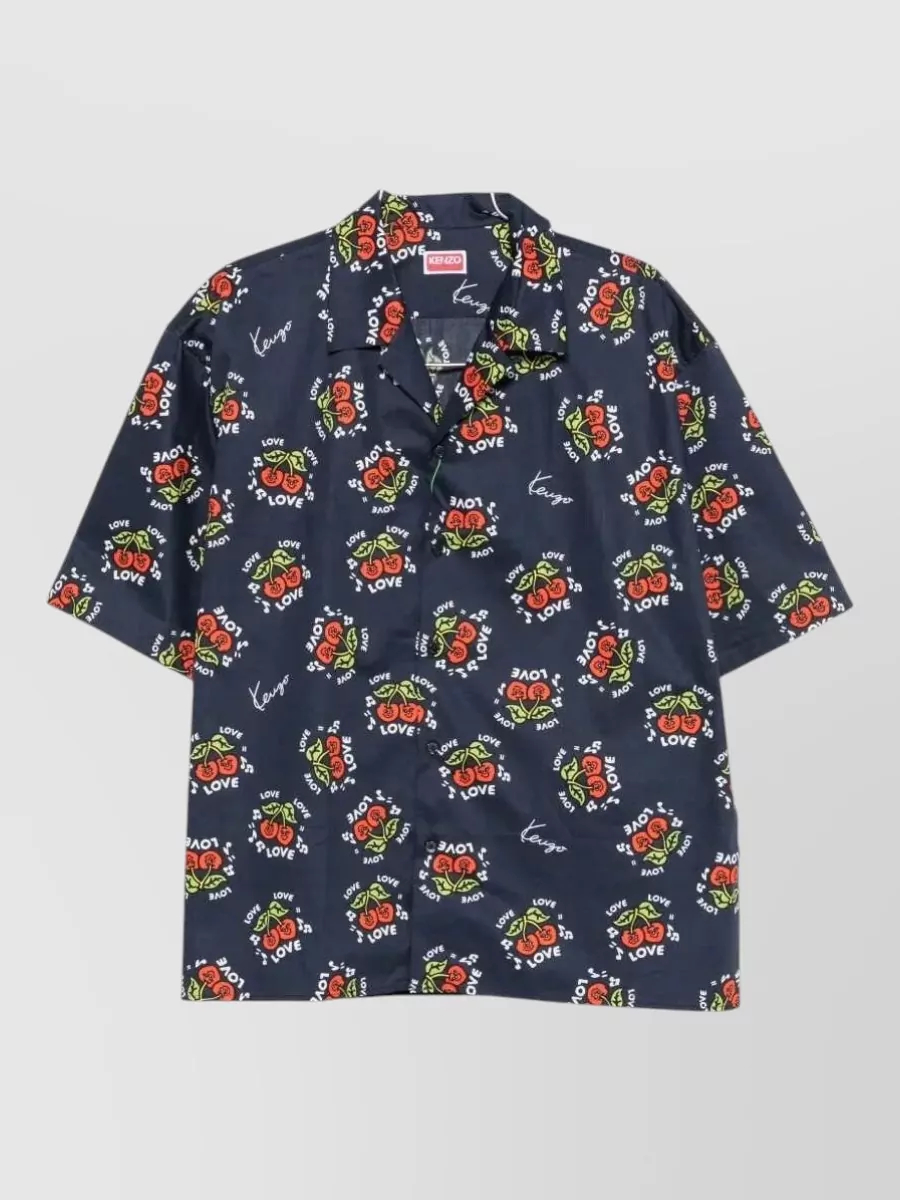 Kenzo Printed short-sleeve shirt