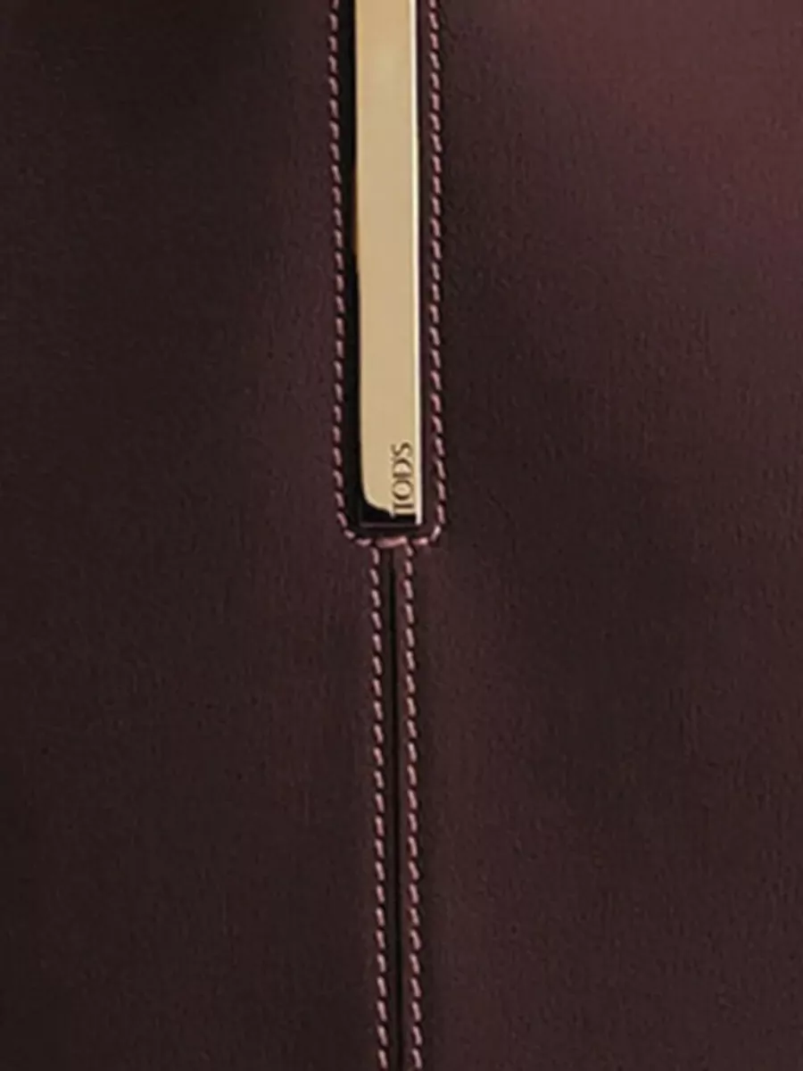 Tod's Mini Leather Tote Bag Shoulder Strap