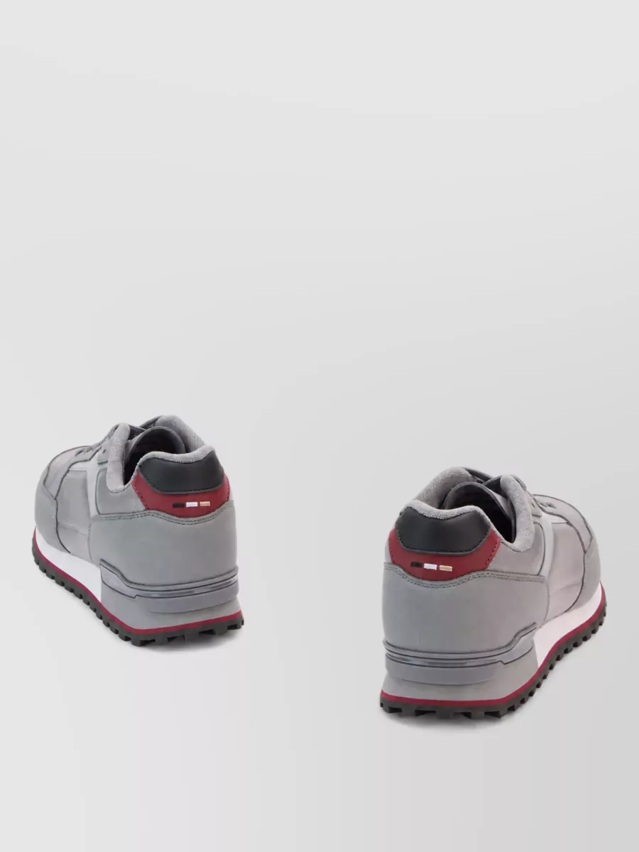 Boss Polyester Low-Top Sneakers