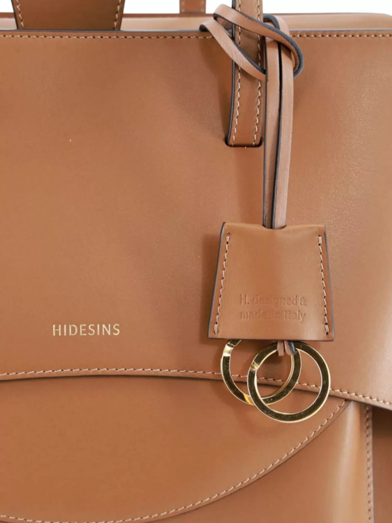 Hidesins Soft Calfskin Leather Shoulder Bag