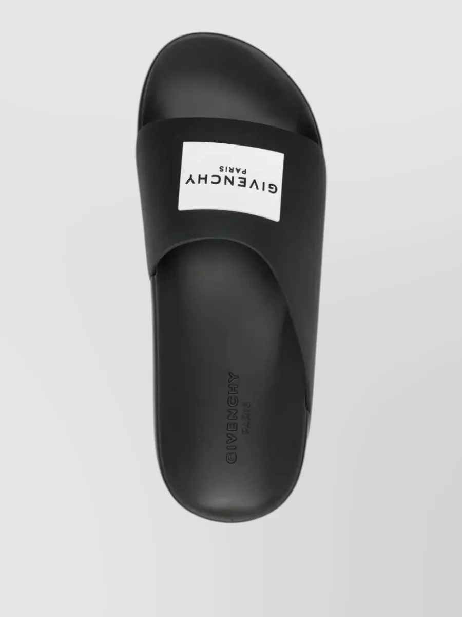 Givenchy Logo-Appliqué Slide Sandals