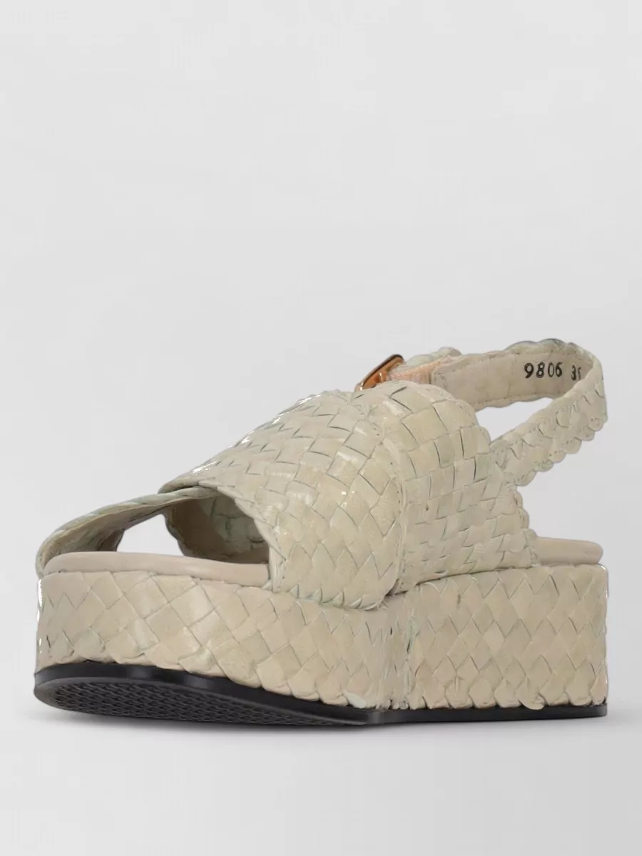 La Rose Woven Slides