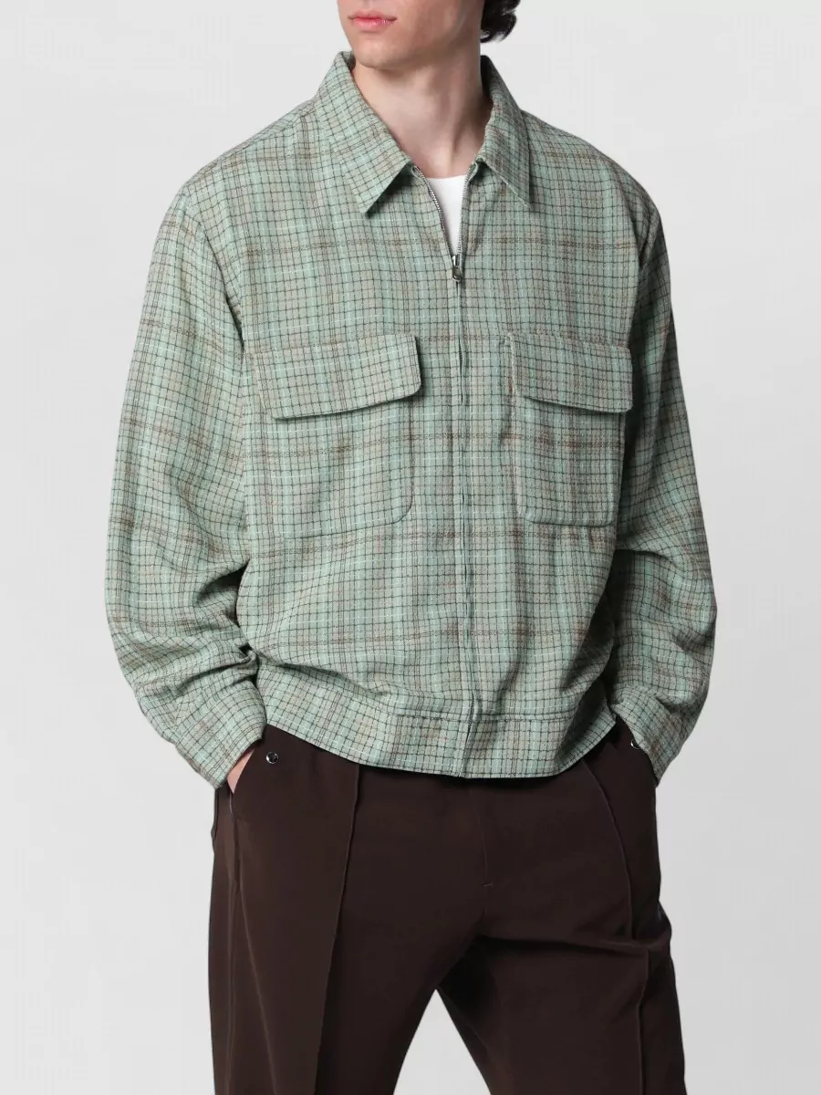 Needles viscose shirt jacket