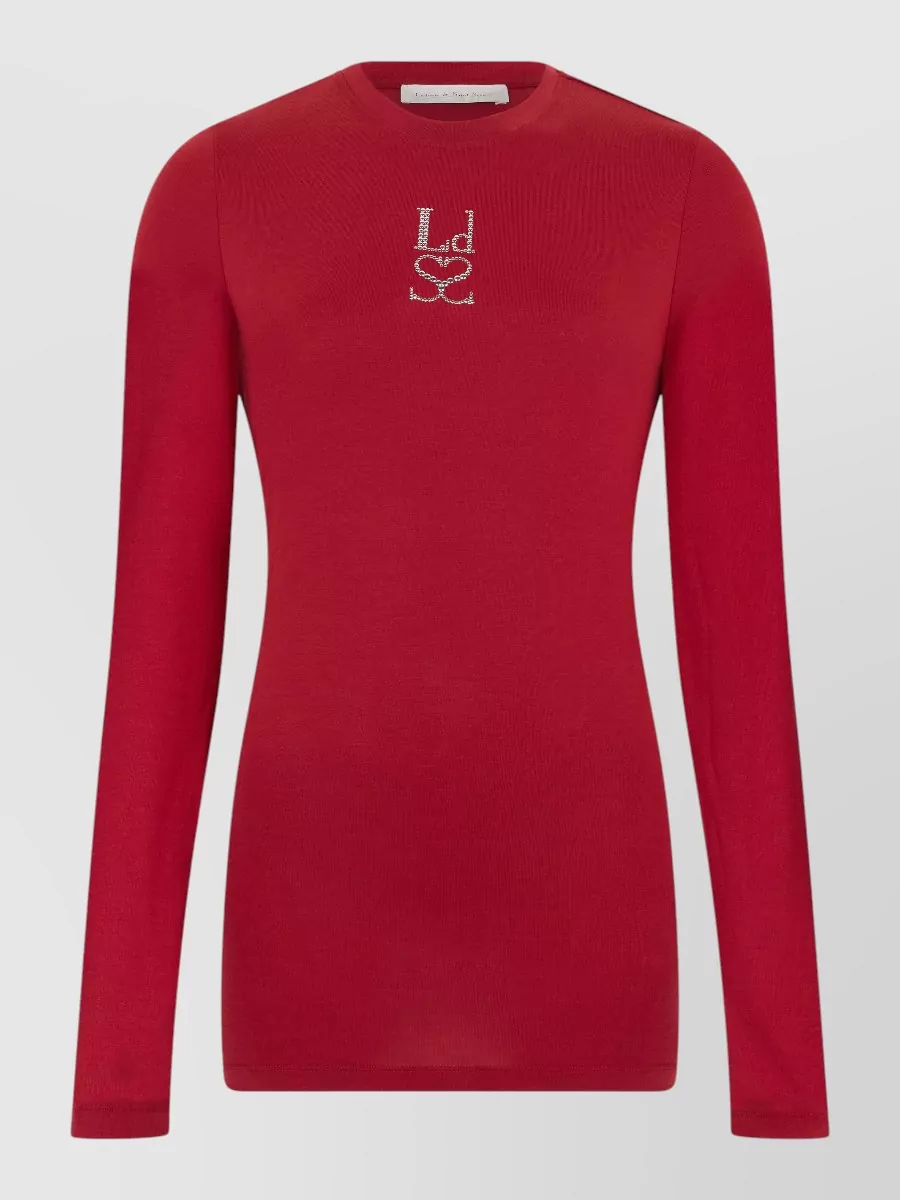Ludovic de Saint Sernin cotton long-sleeve top