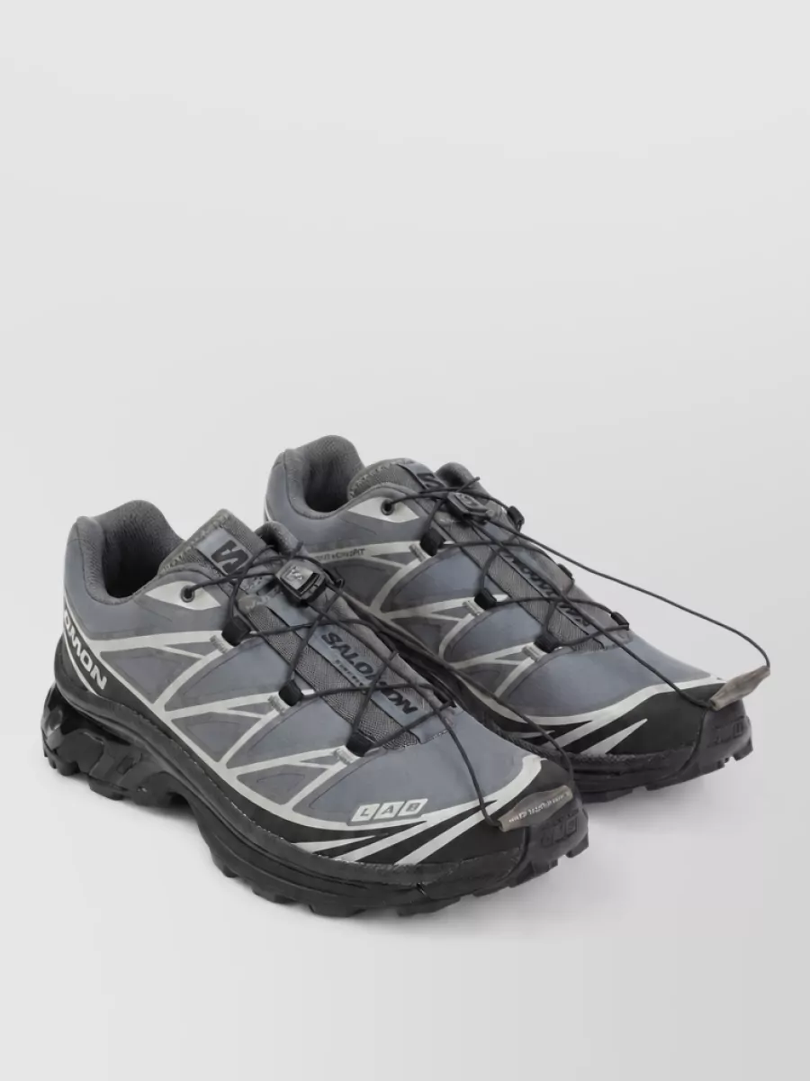 Salomon low-top lace-up sneakers
