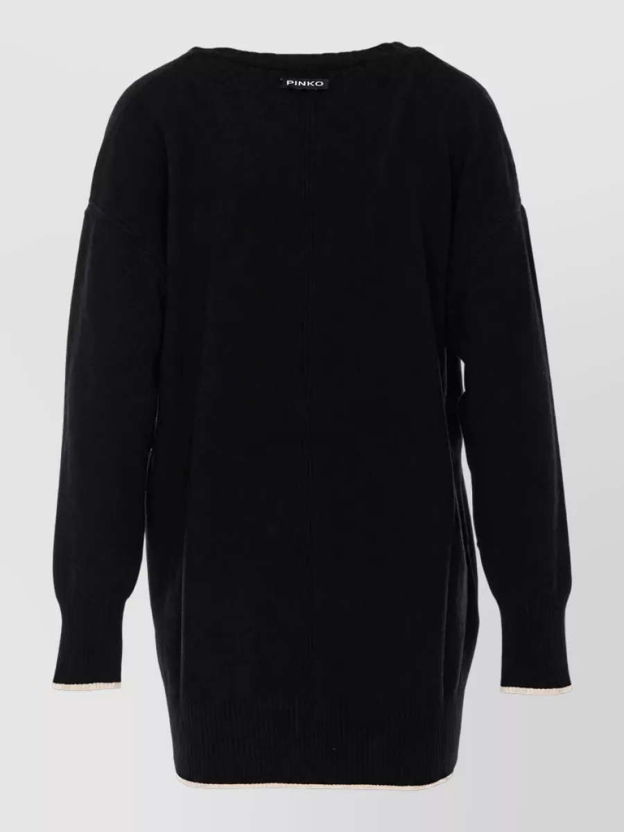 Pinko Cashmere Wool Fitted Jacket