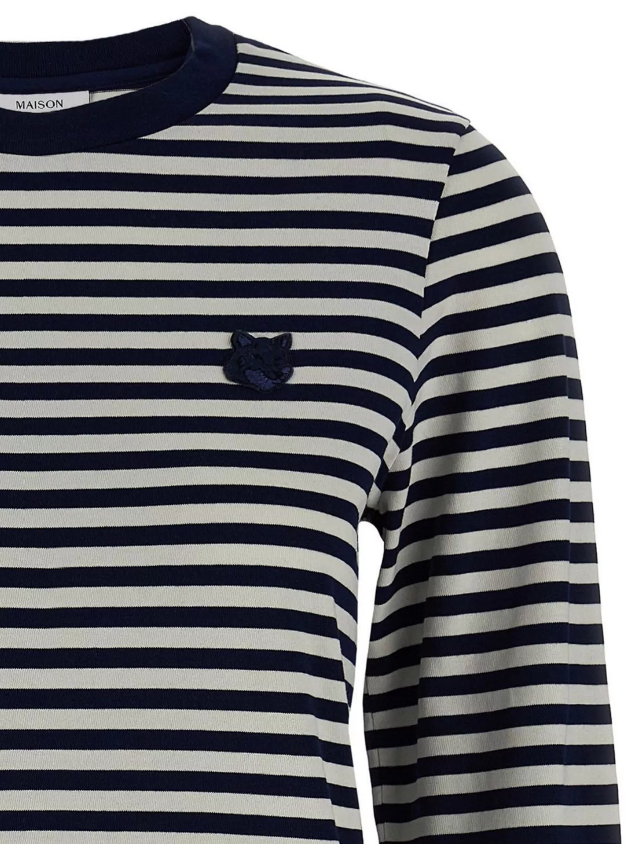 Maison Kitsuné Bold Fox Head Sweaters And Cardigans Blue