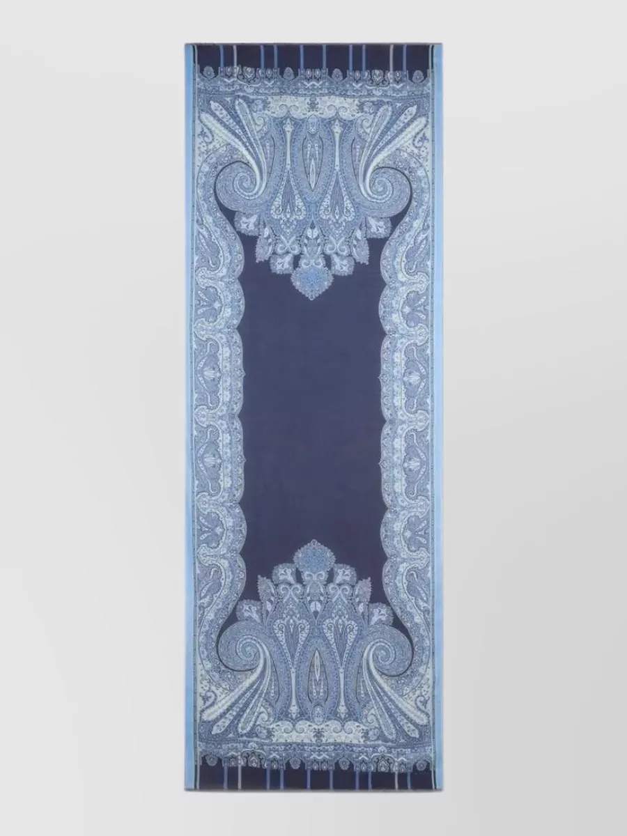 Etro cashmere modal scarf