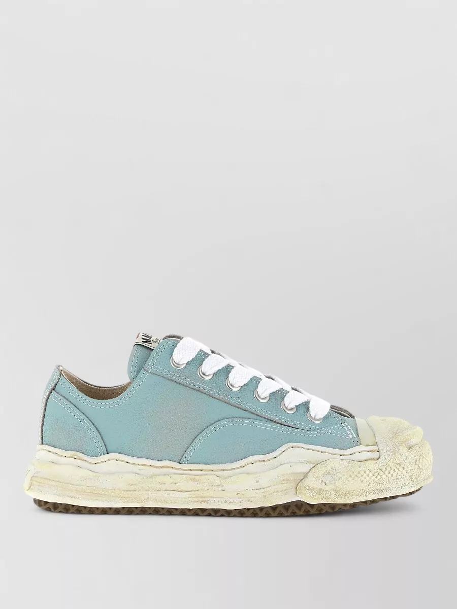 Maison Mihara Yasuhiro Leather Low-Top Sneakers