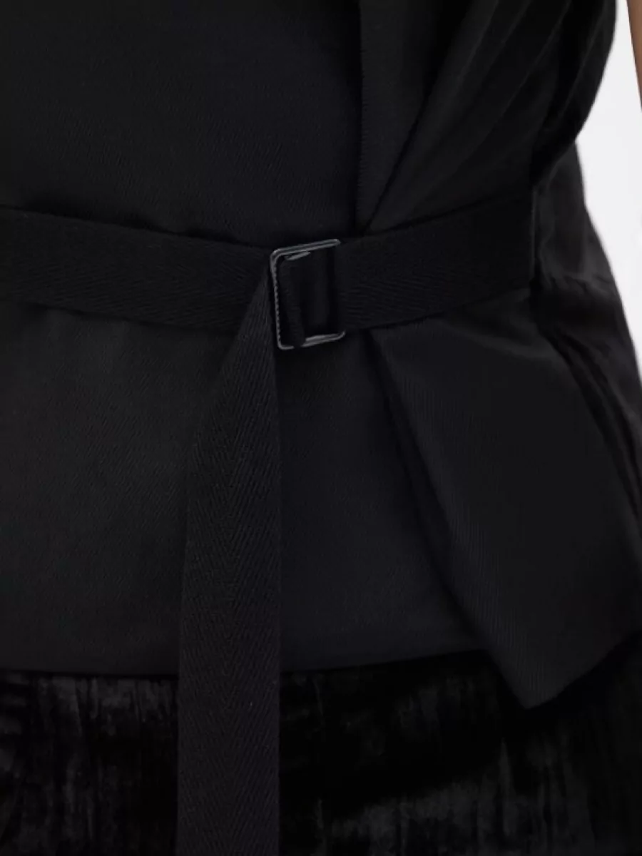 Ann Demeulemeester Satin Waistcoat