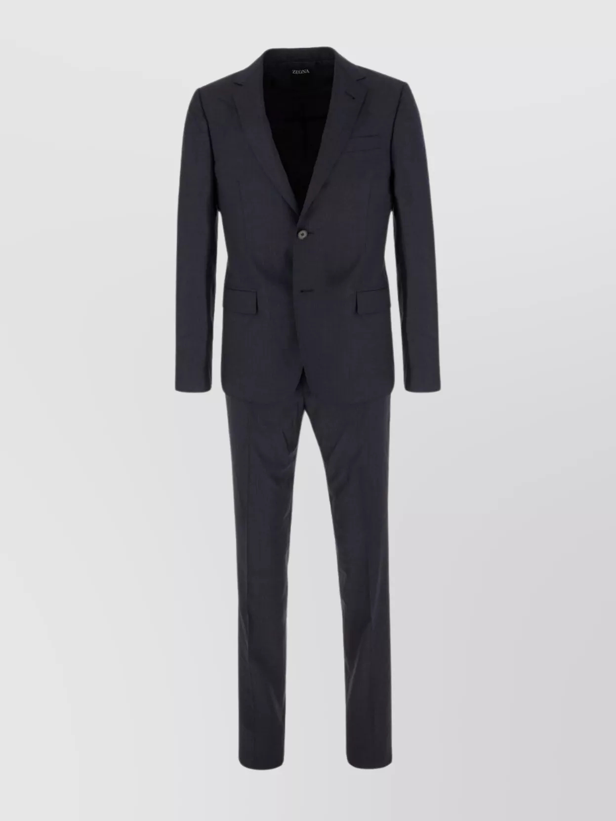 Zegna Wool Suit Back Vent