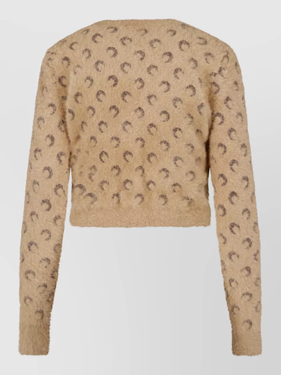 Marine Serre Crewneck Fitted Jacket