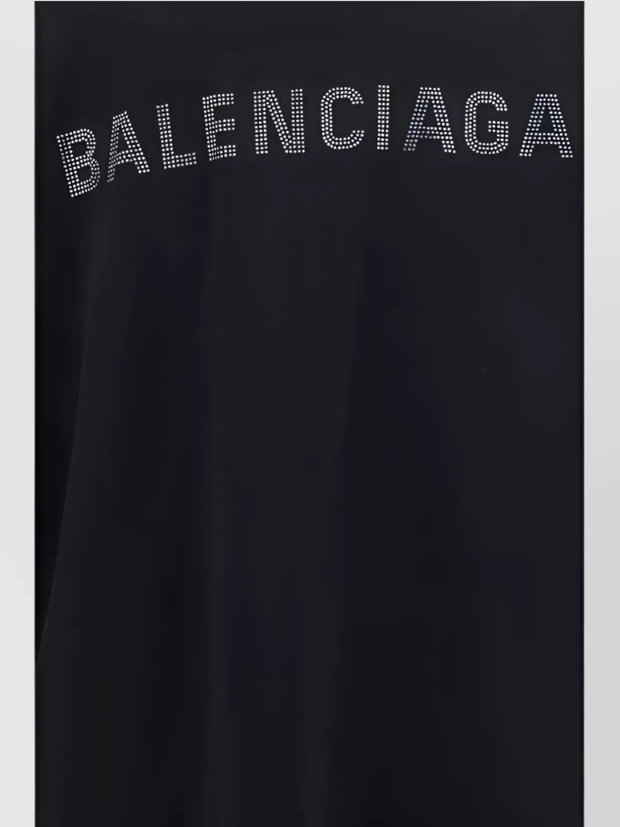Balenciaga Vintage Cotton T-Shirt Monochrome Pattern