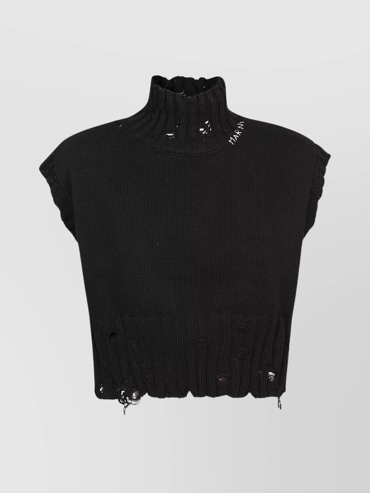 Marni Turtleneck Sweater In Black