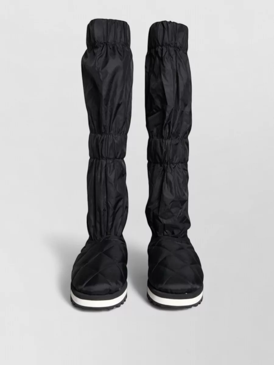 Dolce&Gabbana quilted high top boots