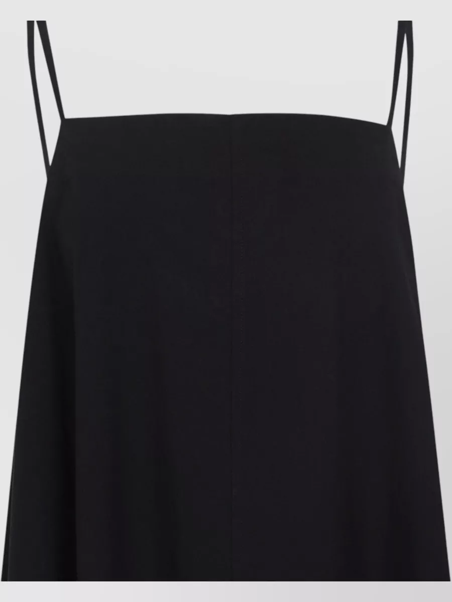 Studio Nicholson Cotton Strappy Gathered Maxi Dress