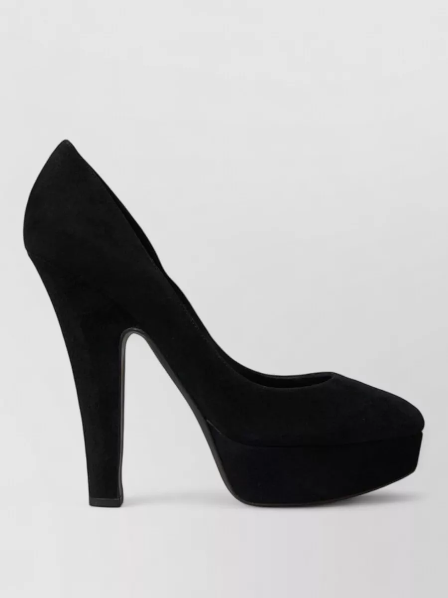 Dolce&Gabbana Suede Leather Platform Pumps