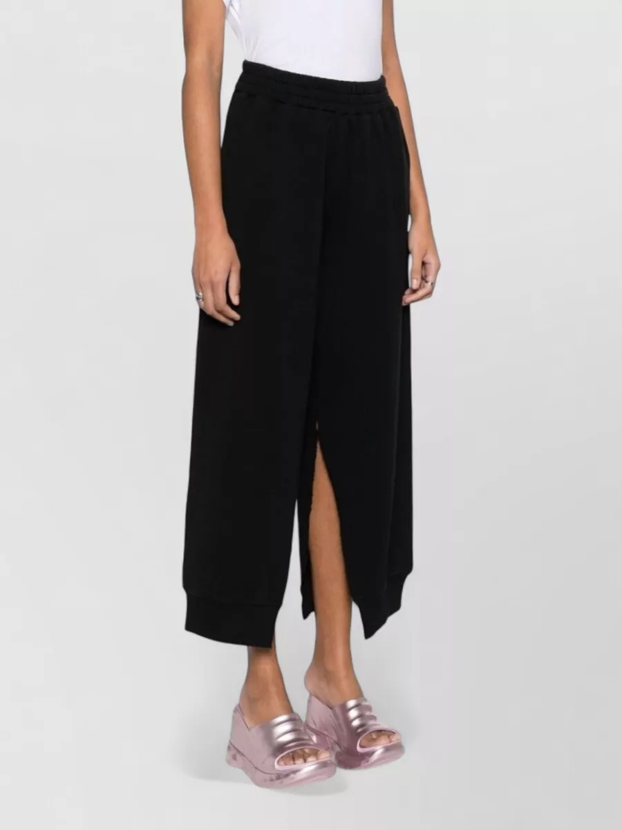 Mm6 Maison Margiela Cotton Straight-Leg Trousers