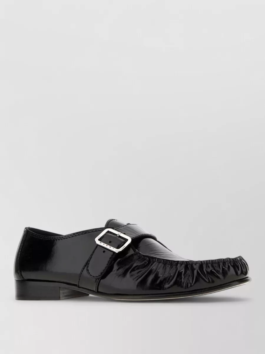 Marni leather monk shoes