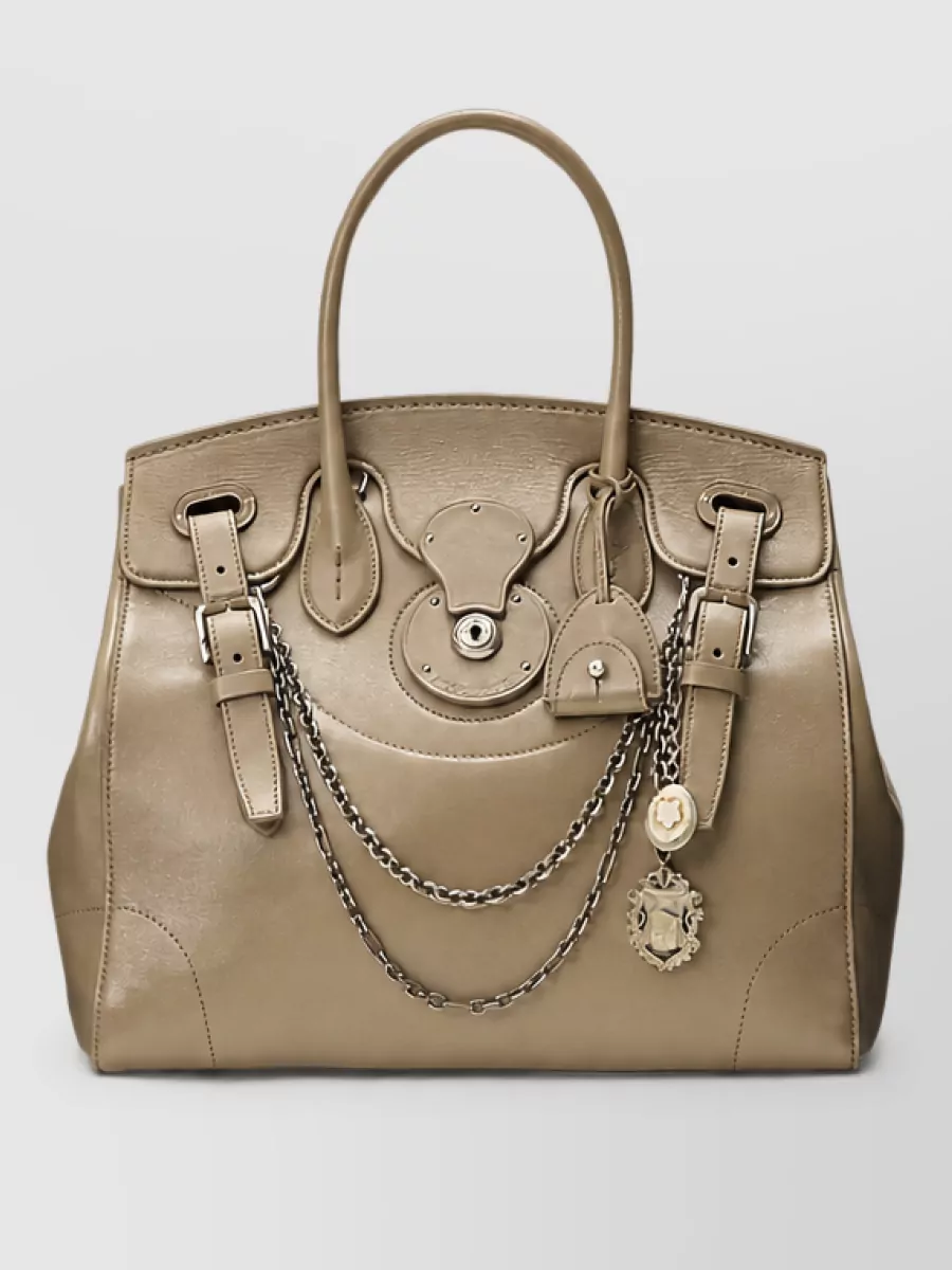 Ralph Lauren Collection Leather Shoulder Bag