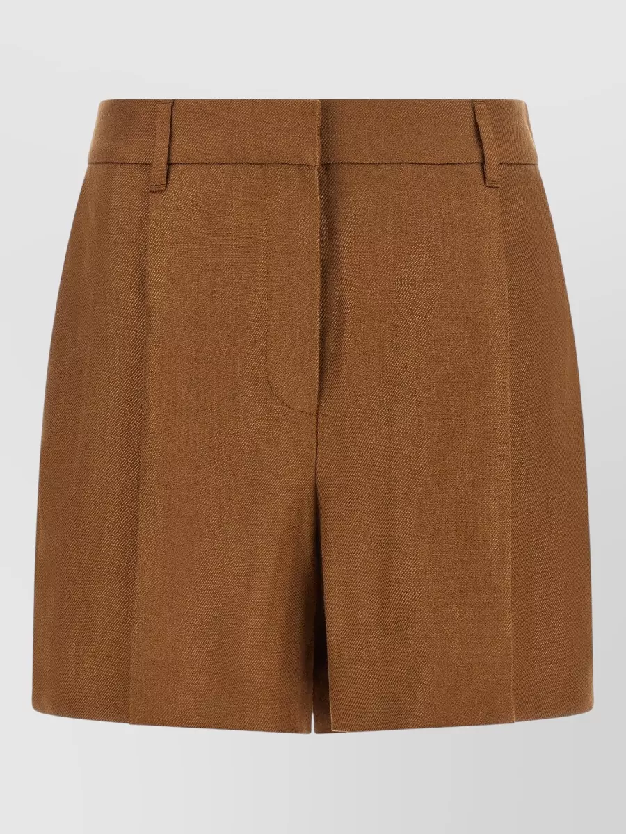 Brunello Cucinelli linen relaxed-fit bermuda shorts
