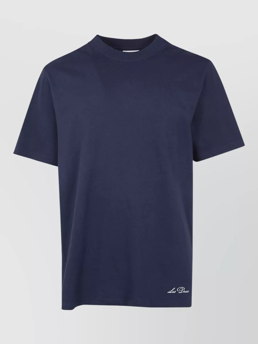 Les Deux printed cotton t-shirt