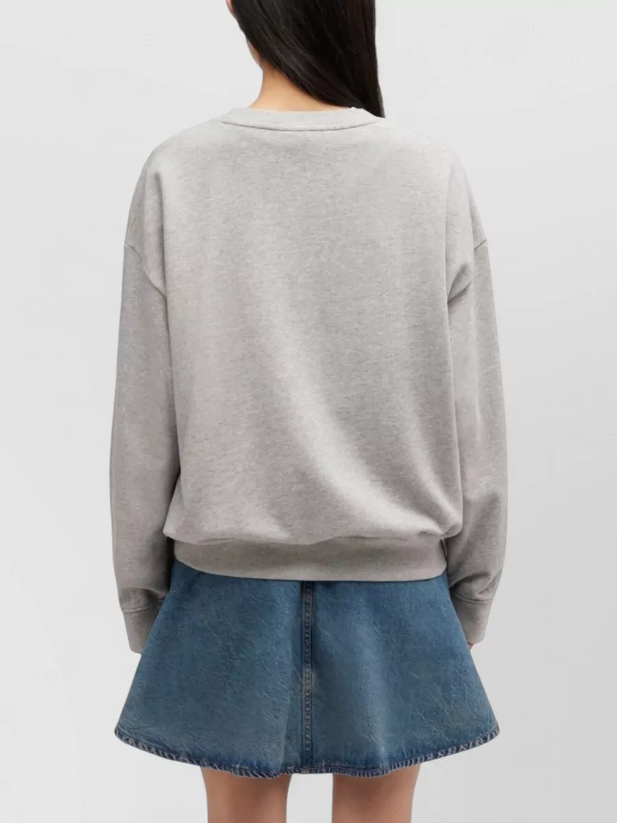 Ganni Organic Cotton Graphic Sweatshirt