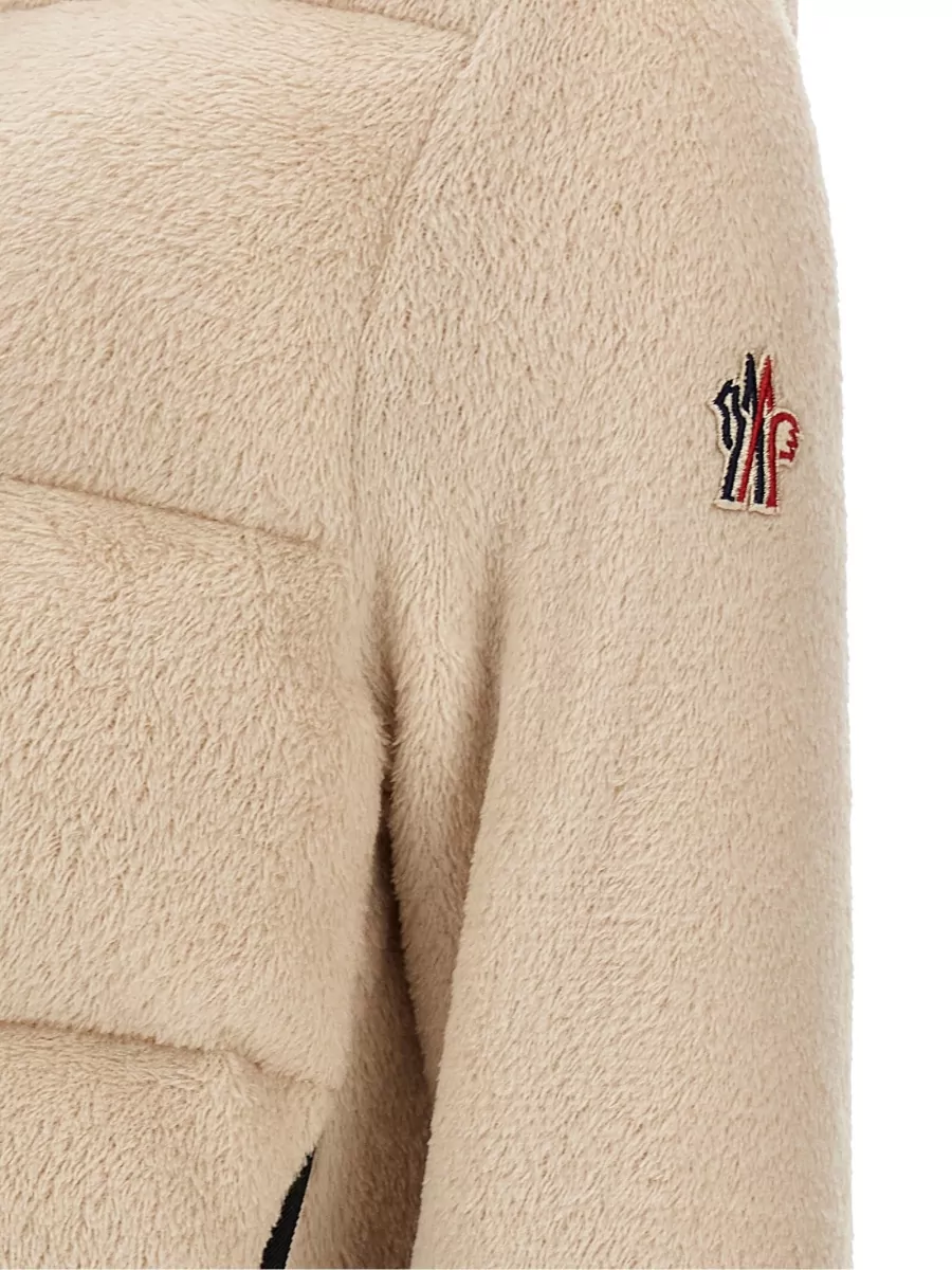 Moncler Grenoble Quilted Hooded Fitted Jacket